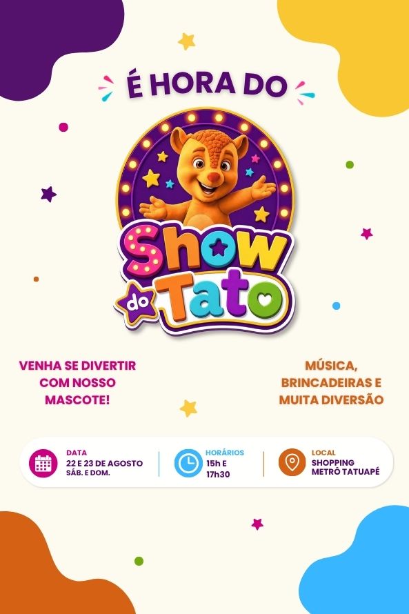 Show do Tato no Complexo Tatuapé